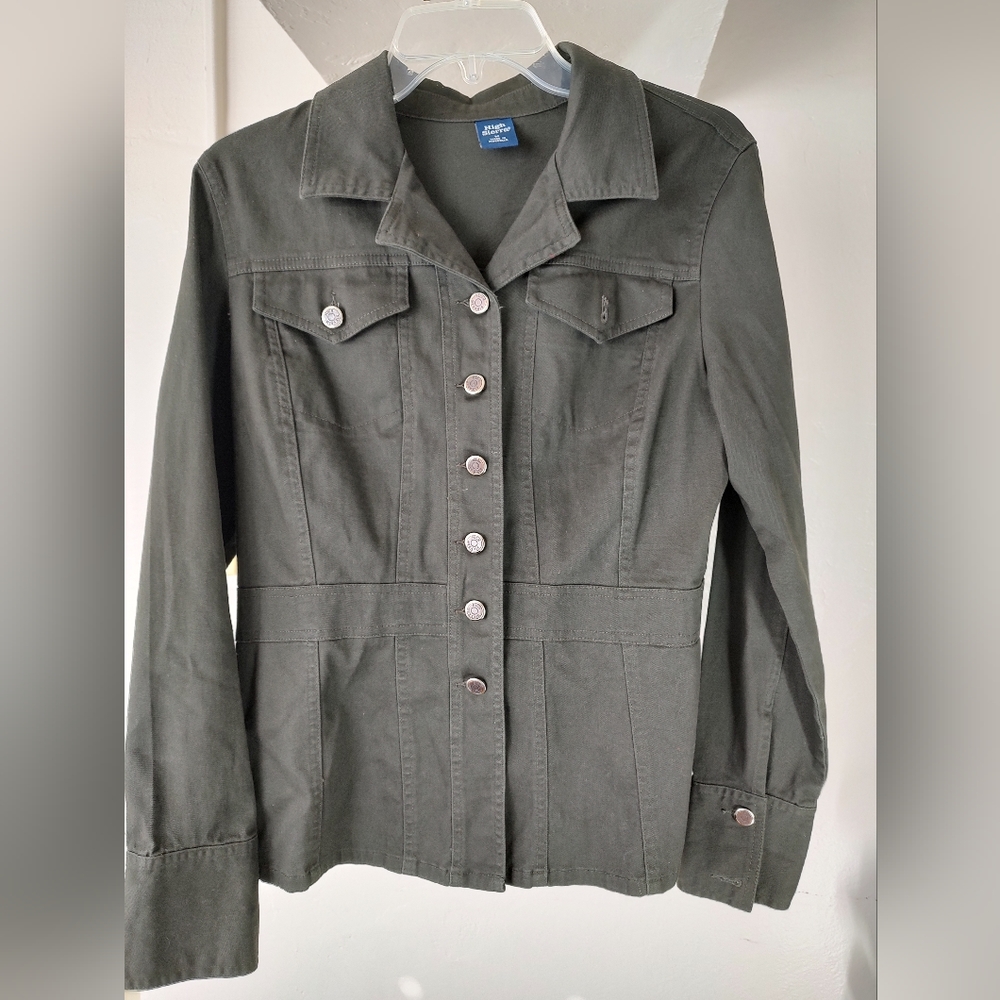 High Sierra Shirt Jacket OLIVE Green Size Medium M Western/Light Jacket